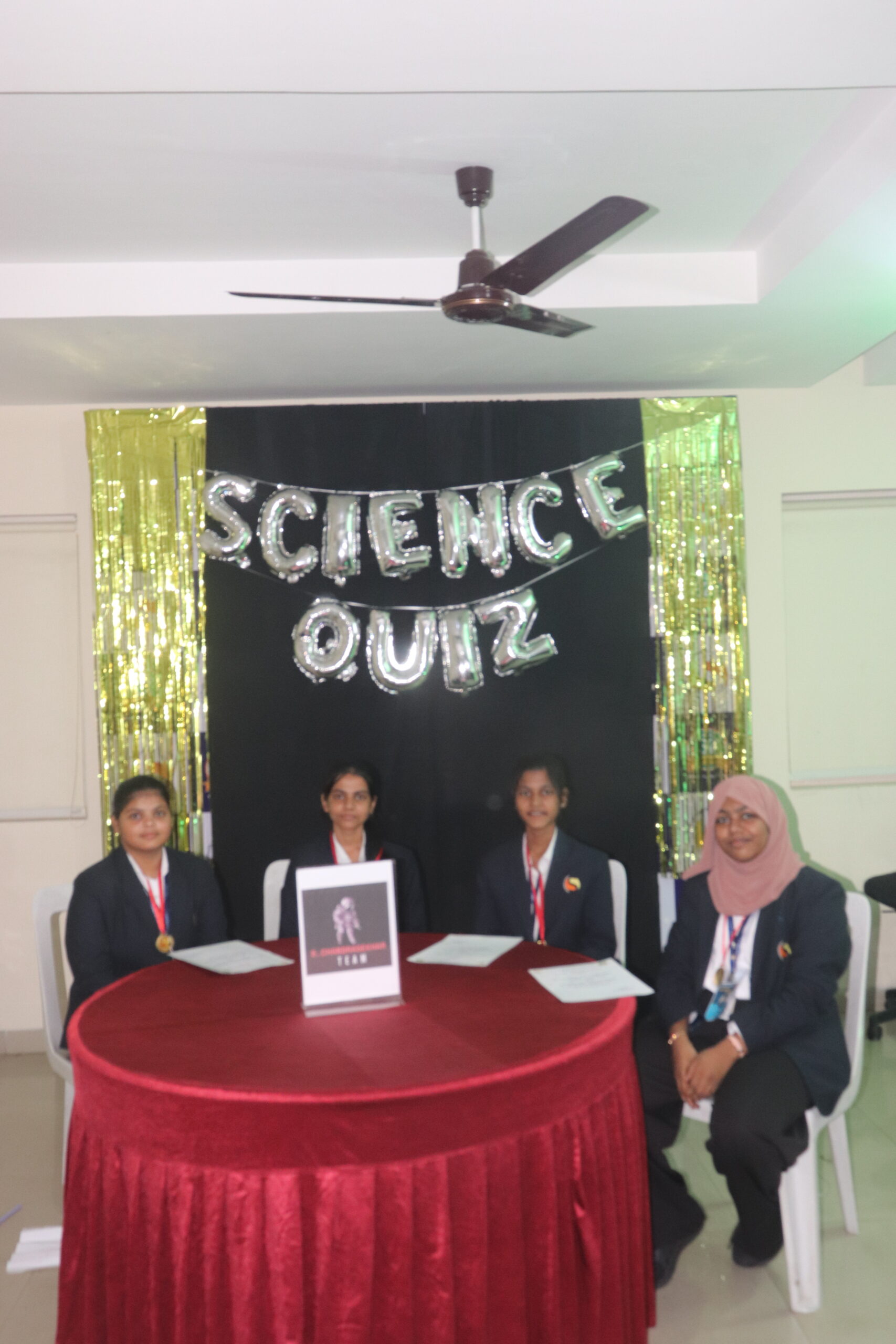 SCIENCE QUIZ HELD AT HIMAYATHNAGAR AC CAMPUS 2025.