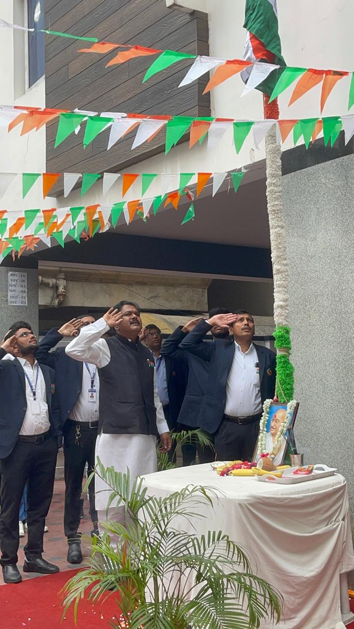 INDEPENDANCE DAY HELD AT HIMAYATHNAGAR AC CAMPUS 2025.