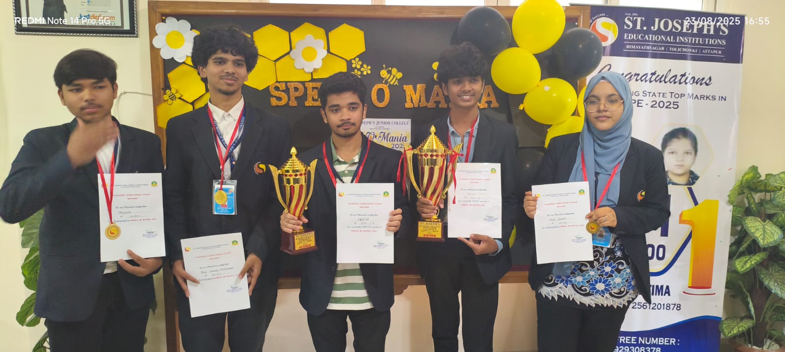 SPELL O MANIA HELD AT HIMAYATHNAGAR AC CAMPUS 2025.