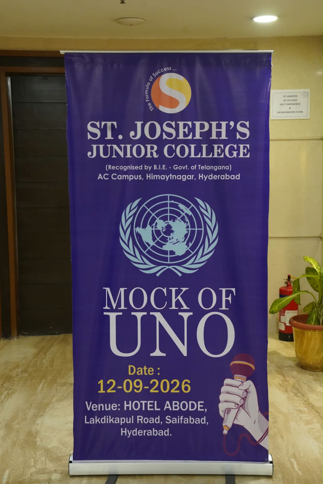MOCK OF UNO HELD AT ST JOSEPH’S JUNIOR COLLEGE AC CAMPUS HIMAYATH NAGAR 2026